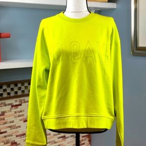 Ted Baker logo banded neon sweatshirt,PR sample